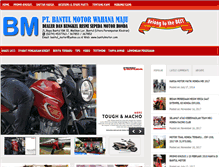 Tablet Screenshot of bantulmotor.com